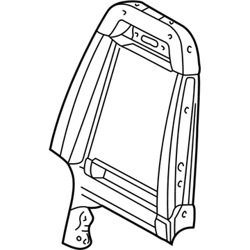 Ford 3S4Z-6161018-AA Frame And Spring Assembly