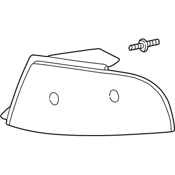 Mercury YF4Z-13404-BA Lamp Assembly - Rear, Stop