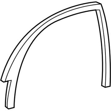Ford F7AZ-5420891-AAA Molding - Door Outside