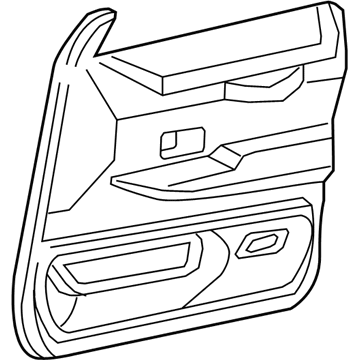 Mercury YW3Z-5423942-CAB Panel Assembly - Door Trim