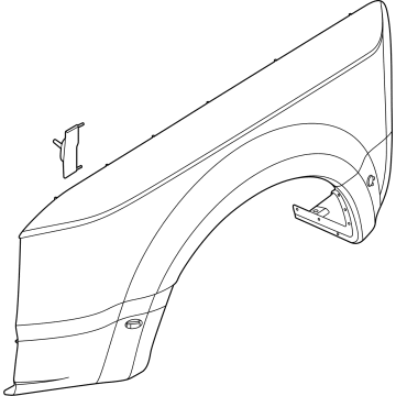 Ford PC3Z-16312-AAPTM Fender Assembly - Rear