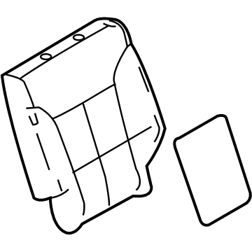 Lincoln 7A1Z-7866800-A Pad - Rear Seat Back