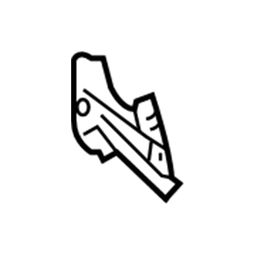 7T4Z-7861349-DE Ford Lower Cover, Camel, Rear Inner Passenger Side Illustration 1 of 1