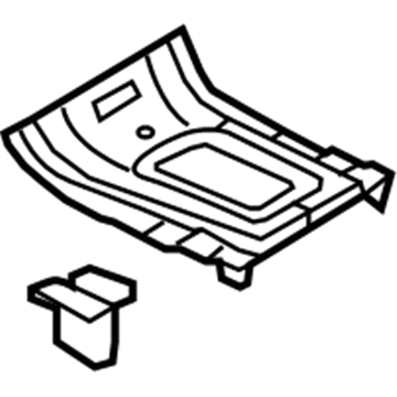 Lincoln AE9Z-74045A76-AA Panel Assembly - Console