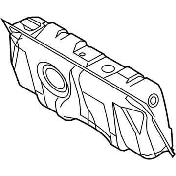 Ford BW1Z-9002-A Tank Assembly - Fuel