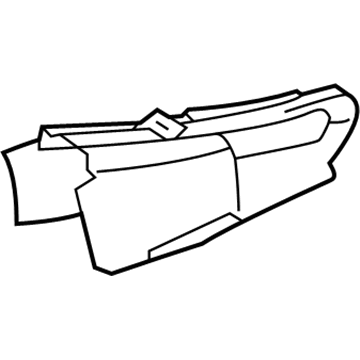 Ford YS4Z-61111K48-AA Reinforcement