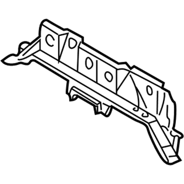 Ford 2M5Z-6110692-AA Member Assembly - Floor Cross