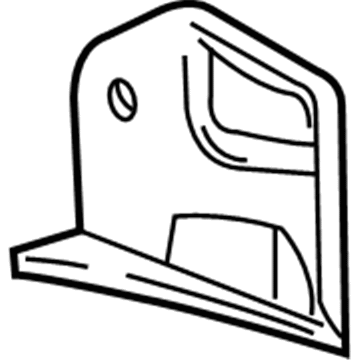Ford XF2Z-16B146-AA Apron Assembly - Front Fender
