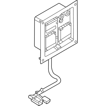Ford MU5Z-19A464-J Panel - High Voltage Power Socket