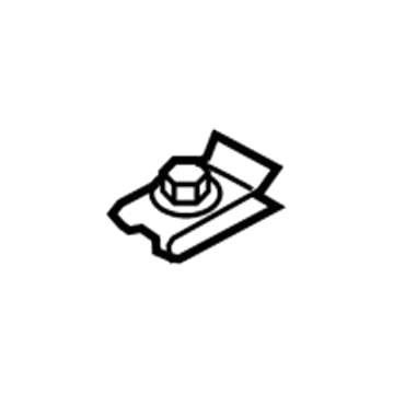 Ford -W717634-S439 Nut - Adjusting Screw