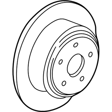 Lincoln 6L1Z-2C026-A Drum - Brake