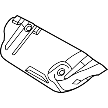 Ford L1MZ-9A462-A Shield - Exhaust Manifold Heat