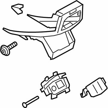 Lincoln DP5Z-54045E24-AC Panel Assembly - Console