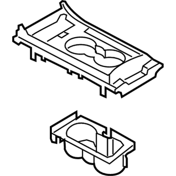 Lincoln DP5Z-54045A76-AA Panel Assembly - Console