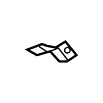 Ford JL1Z-7829019-A Rear Bracket JL1Z-7829019-A Ford Rear Bracket Illustration 1 of 1