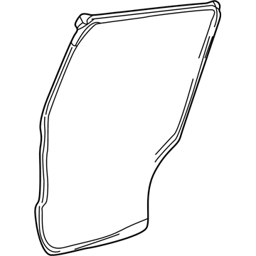 Lincoln 8L2Z-7825324-A Weatherstrip