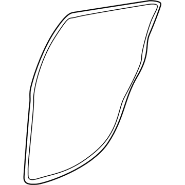 Lincoln 2L2Z-78253A44-AA Weatherstrip - Door Lower