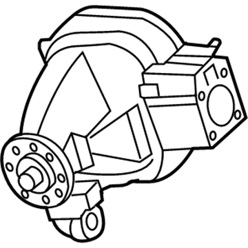 Lincoln 6L3Z-3010-AA Housing - Front Axle