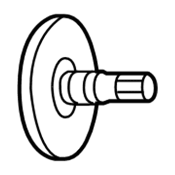 Lincoln 2L3Z-3220-AB Shaft - Front Axle