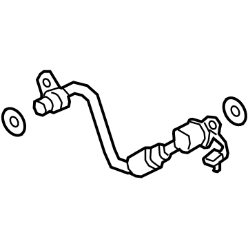 Ford LB5Z-8K153-A Tube - Water Outlet