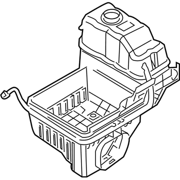 Ford BL3Z-8A080-B Tank Assembly - Radiator Overflow