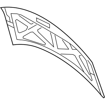 Ford 7T4Z-16612-A Hood Assembly