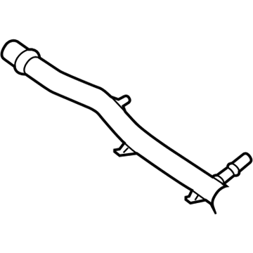 Ford FL3Z-8290-A Water Pipe, Upper FL3Z-8290-A Ford Water Pipe, Upper Illustration 1 of 1