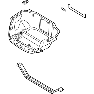 Ford NL3Z-26457A04-AC Compartment Assembly - Stowage