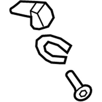 Ford 7C3Z-1521990-A Lock Cylinder - Less Keys