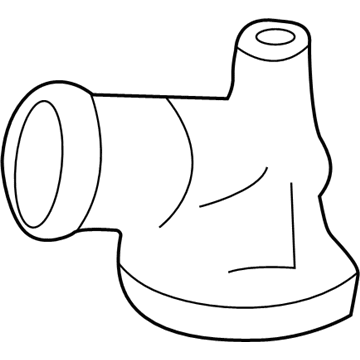 Lincoln XL1Z-8592-CB Connection Water Outlet