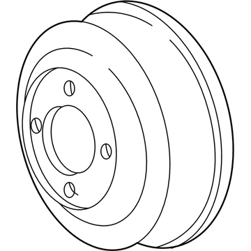Lincoln XL3Z-8509-A Pulley - Water Pump