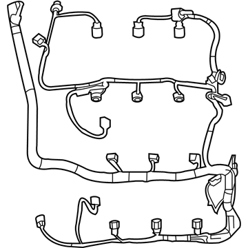 Lincoln AU5Z-12A581-HA Wire Assembly