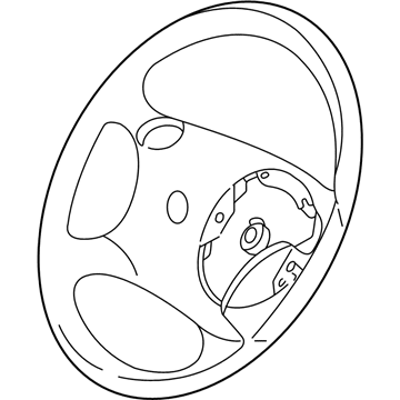 Lincoln 4C5Z-3600-AAA Wheel Assembly - Steering