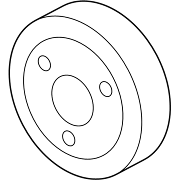 Ford 1S7Z-8509-A Pulley - Water Pump