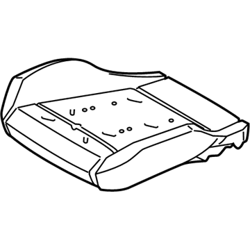Ford FR3Z-63632A23-H Pad - Seat Cushion