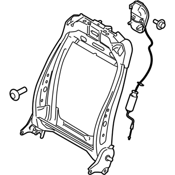 Ford PU5Z-7861019-A Frame Assembly - Seat