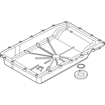 Ford HL3Z-7A194-C Pan Assembly - Transmission Oil