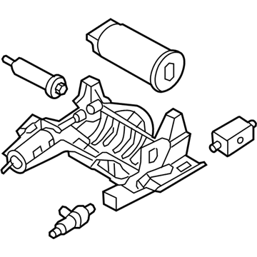 Mercury 5M6Z-9D653-DA Cannister - Fuel Vapour Storage