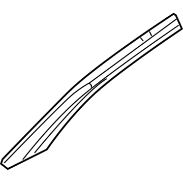 Mercury 6E5Z-5403598-AC Moulding - Windshield