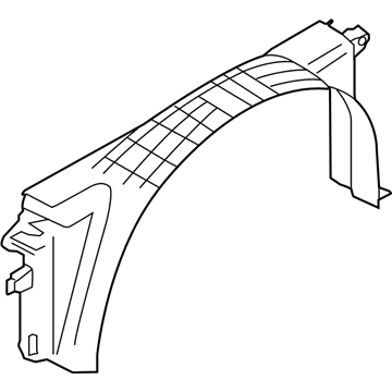 Ford KB3Z-8146-A Shroud - Radiator Fan
