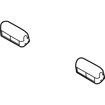 Ford AL3Z-18501A04-AB Cover Assembly - Rear Seat Headrest