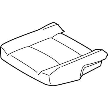 Ford KT1Z-1763804-AD Cover Assembly - Rear Seat Cushion