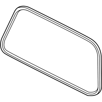 Lincoln 7L1Z-7842084-BD Weatherstrip - Back Window