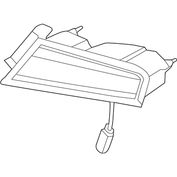 Lincoln DP5Z-13404-A Lamp Assembly - Rear, Stop And Flasher