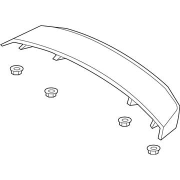Ford AR3Z-6344210-CA Kit - Rear Spoiler