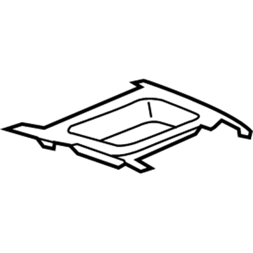 Lincoln FA1Z-58044E84-AA Foam Pad - Energy Absorbing