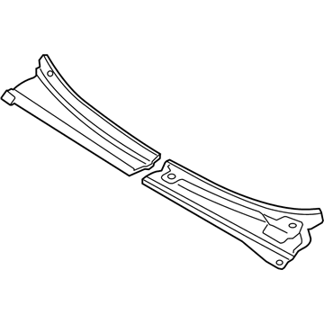 Mercury YL8Z-78022A69-AAA Grille - Cowl Top