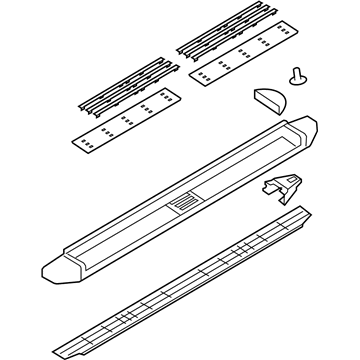 Ford 8C3Z-16450-AG Step Assembly