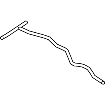 GD9Z-4022-D Ford Vent Hose Illustration 1 of 1