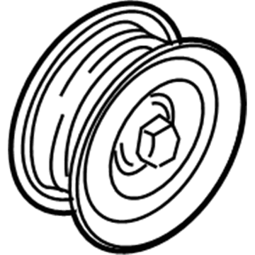 Mercury 6E5Z-6C348-A Pulley